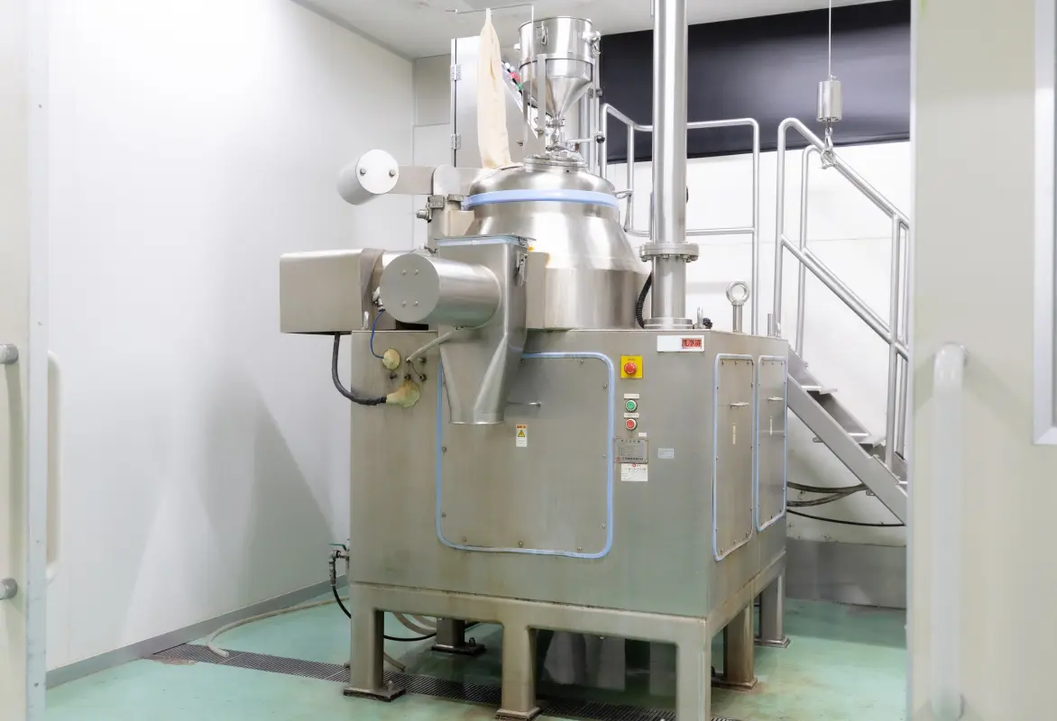 攪拌造粒機の写真